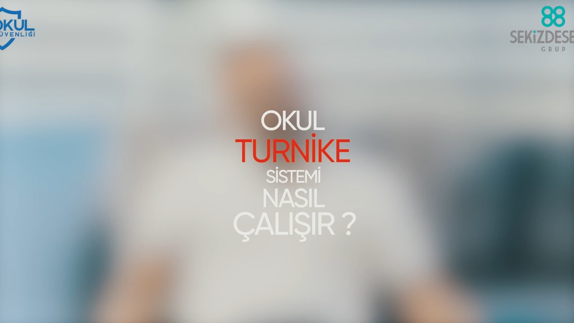 Okul turnike sistemi nasıl çalışır?